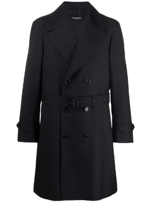 dolce gabbana trench coat