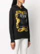 Versace Jeans Couture سويت شيرت بطبعة شعار الماركة