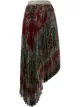 Image 1 of Alice+Olivia asymmetric pleated skirt