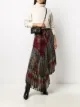 Image 2 of Alice+Olivia asymmetric pleated skirt