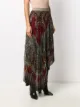 Alice+Olivia asymmetric pleated skirt