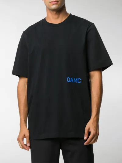 OAMC logo short sleeve t-shirt black | MODES