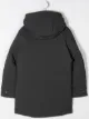 Image 2 of Save The Duck Kids logo-patch hooded jacket