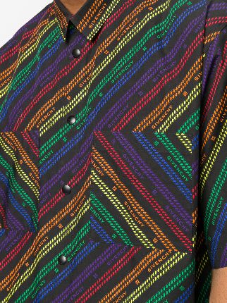 rainbow stripe shirt展示图