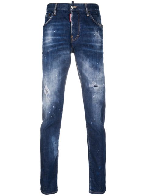 dsquared distressed jeans mens