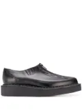 Comme des Garçons Homme Plus zipped chunky sole loafers - Black