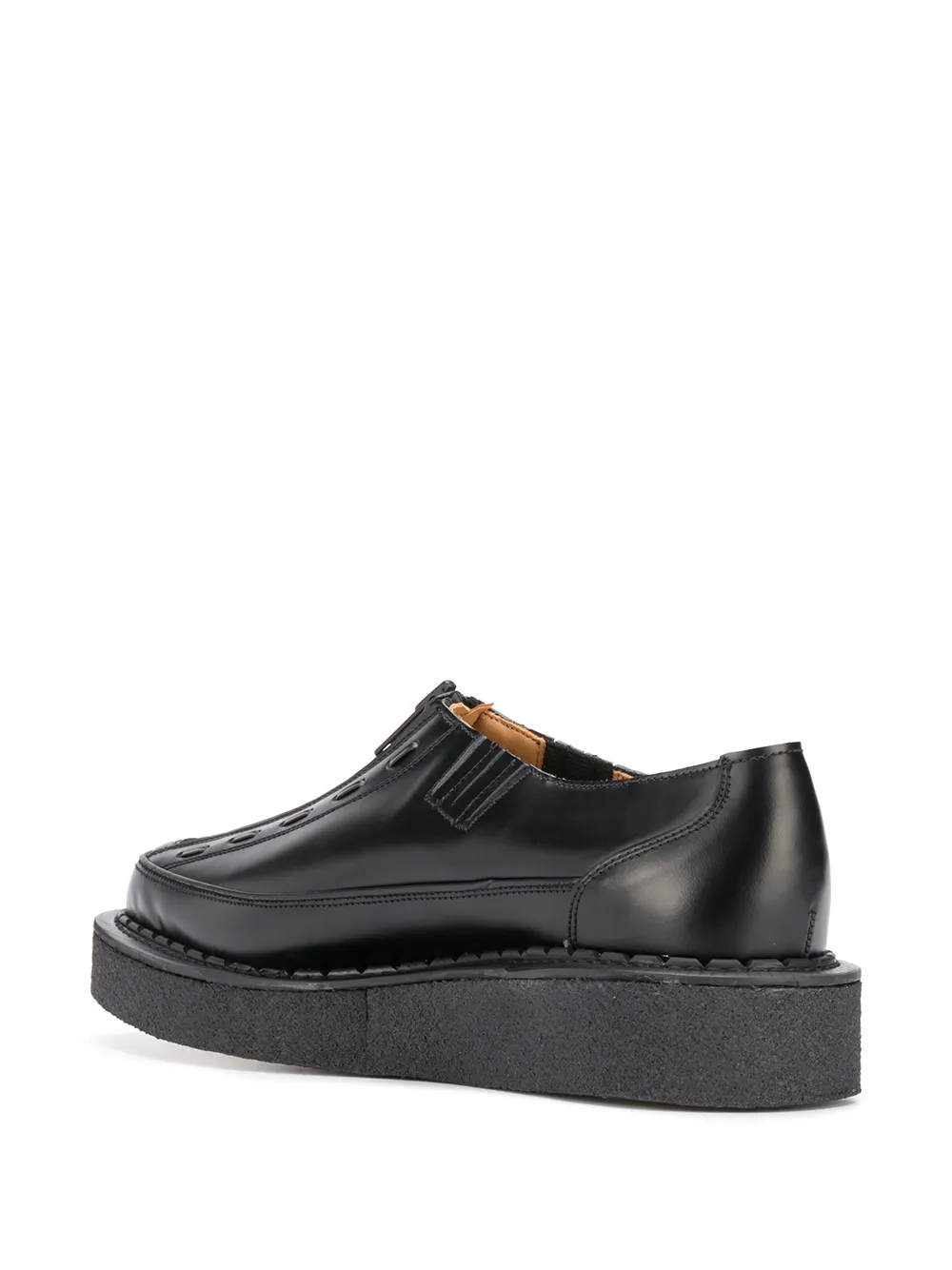 Comme Des Garçons Homme Deux Black George Cox Edition Creeper Derbys In Black