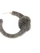 Oscar de la Renta crystal-embellished hoop earrings