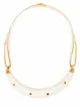 Image 1 of Aurelie Bidermann studded Caftan Moon necklace
