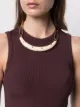 Image 2 of Aurelie Bidermann studded Caftan Moon necklace