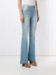 Amapô flared denim trousers with studs