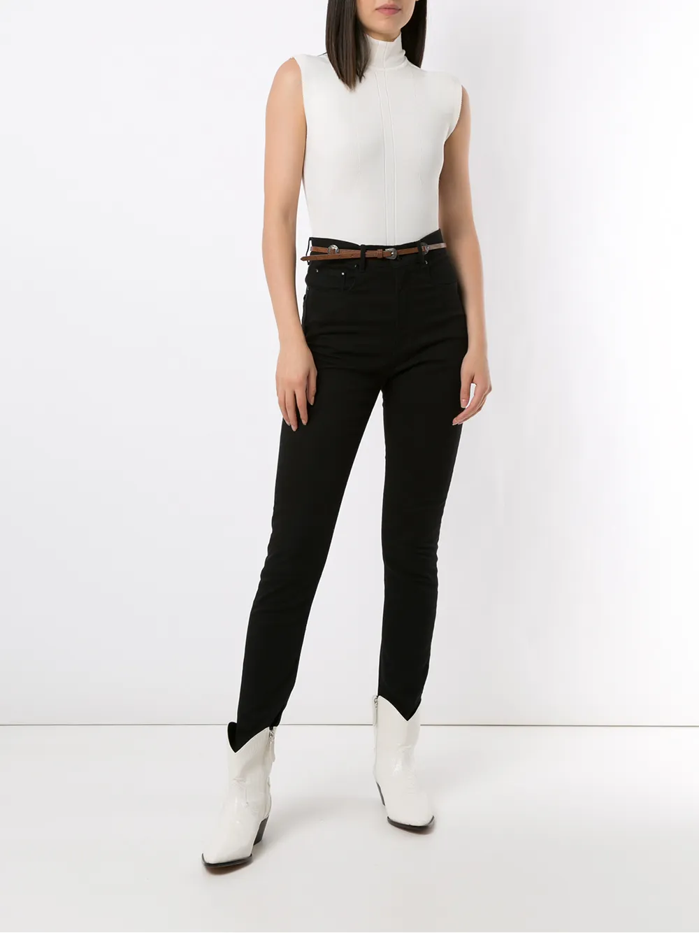 фото Amapô high rise skinny trousers