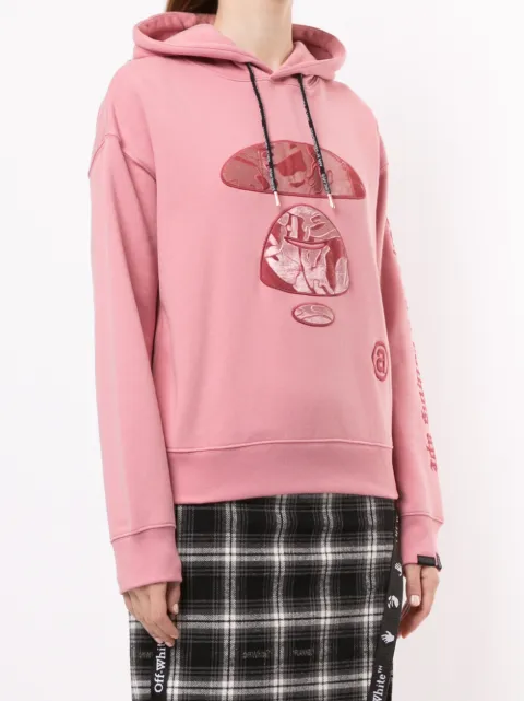 a bathing ape pink long sleeve