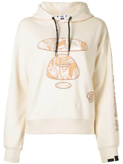 bape patch hoodie