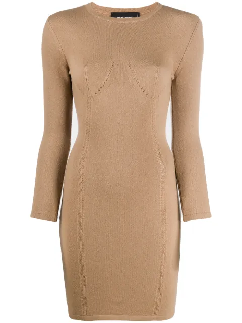 DSQUARED2 knitted long-sleeve dress