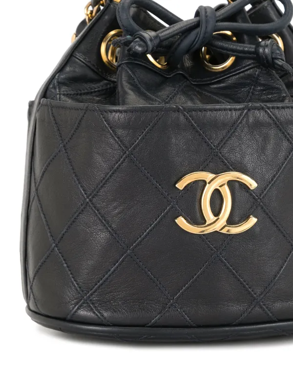Chanel Pre-Owned 1985-1993 Cosmos キルティング バケット