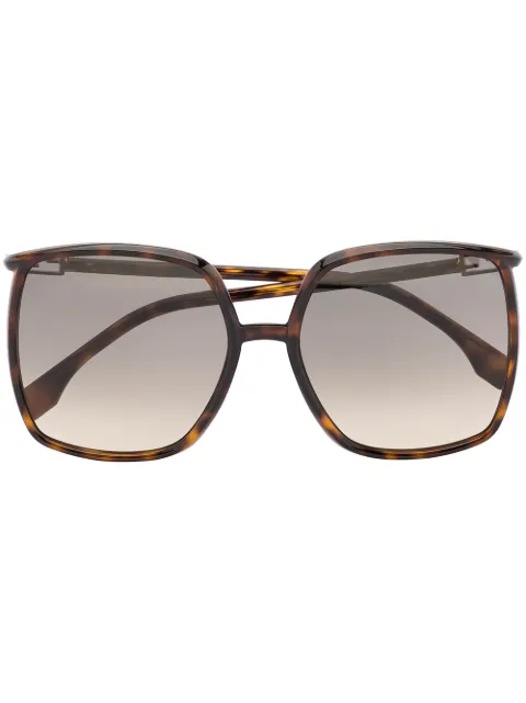Fendi Eyewear نظارة شمس بإطار مربع كبير