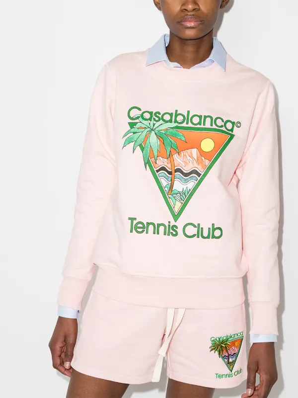 casablanca tennis club hoodie