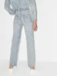 Casablanca jacquard logo straight leg jeans