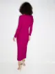 Solace London Lorena knotted midi dress
