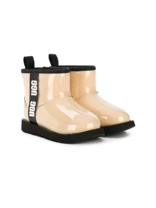 kids clear boots