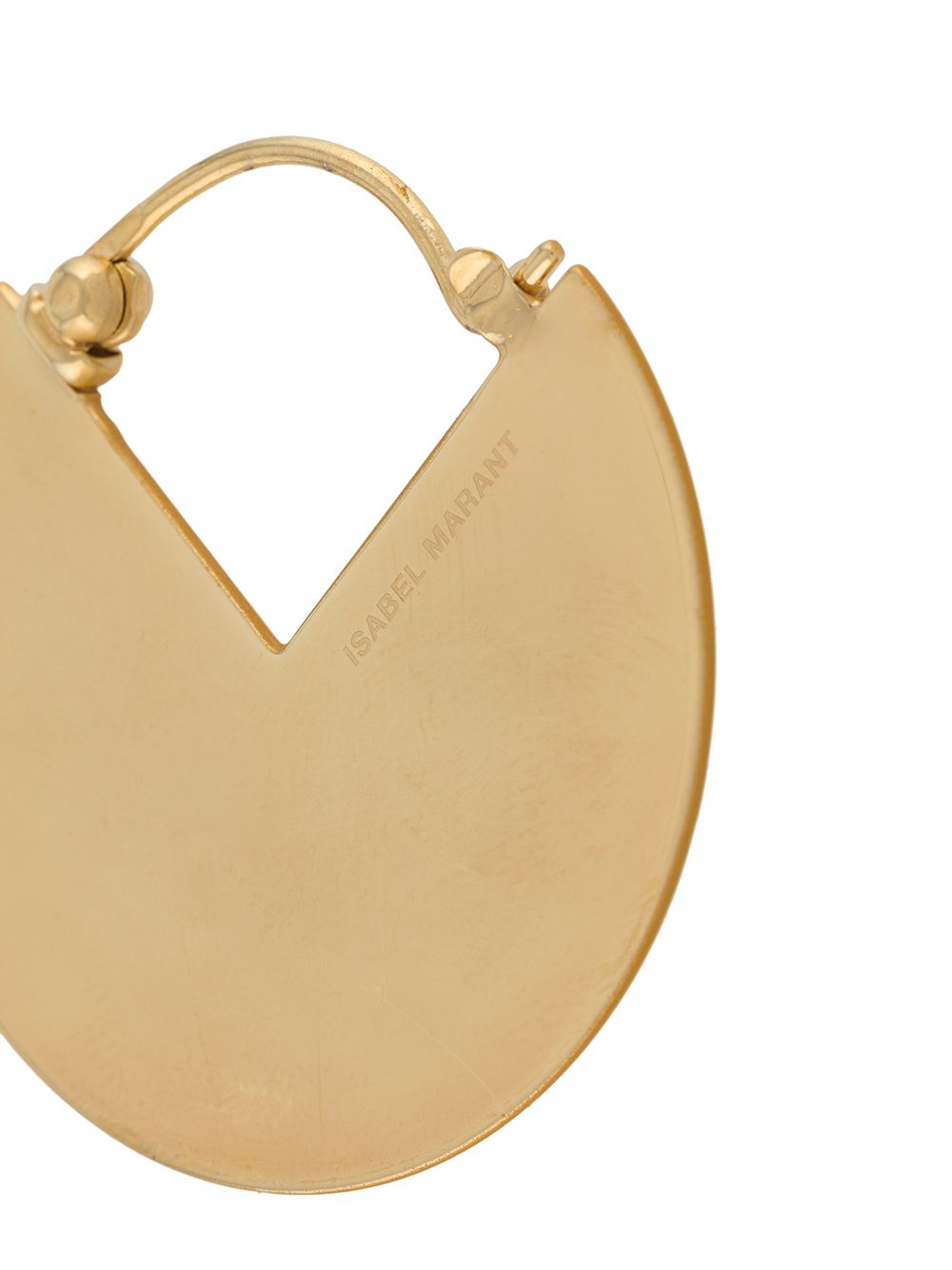 фото Isabel marant three-quarter circle earrings