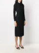 RedValentino فستان ميدي بأكمام مزينة