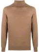 Image 1 of Caruso roll neck wool jumper