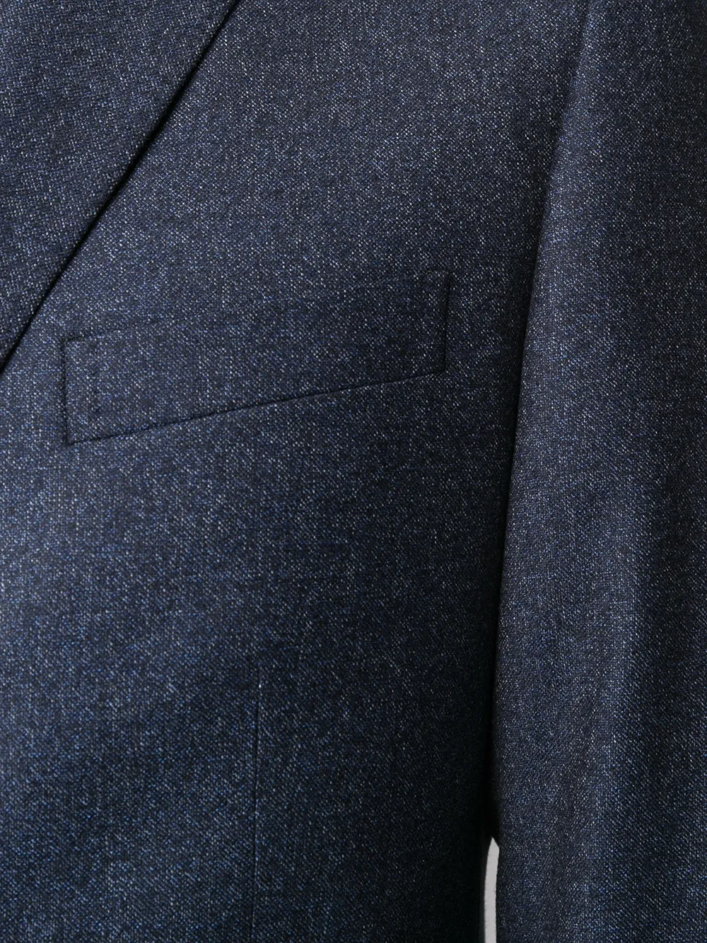 Tagliatore Pak met enkele rij knopen Blauw