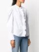 Isabel Marant Étoile Orlana lace-embellished cotton blouse