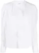 Image 1 of Isabel Marant Étoile Orlana lace-embellished cotton blouse