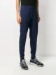 Ea7 Emporio Armani logo print track pants