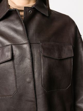 oversized biker jacket展示图