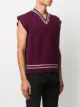 Maison Margiela stripe-detail short-sleeve jumper