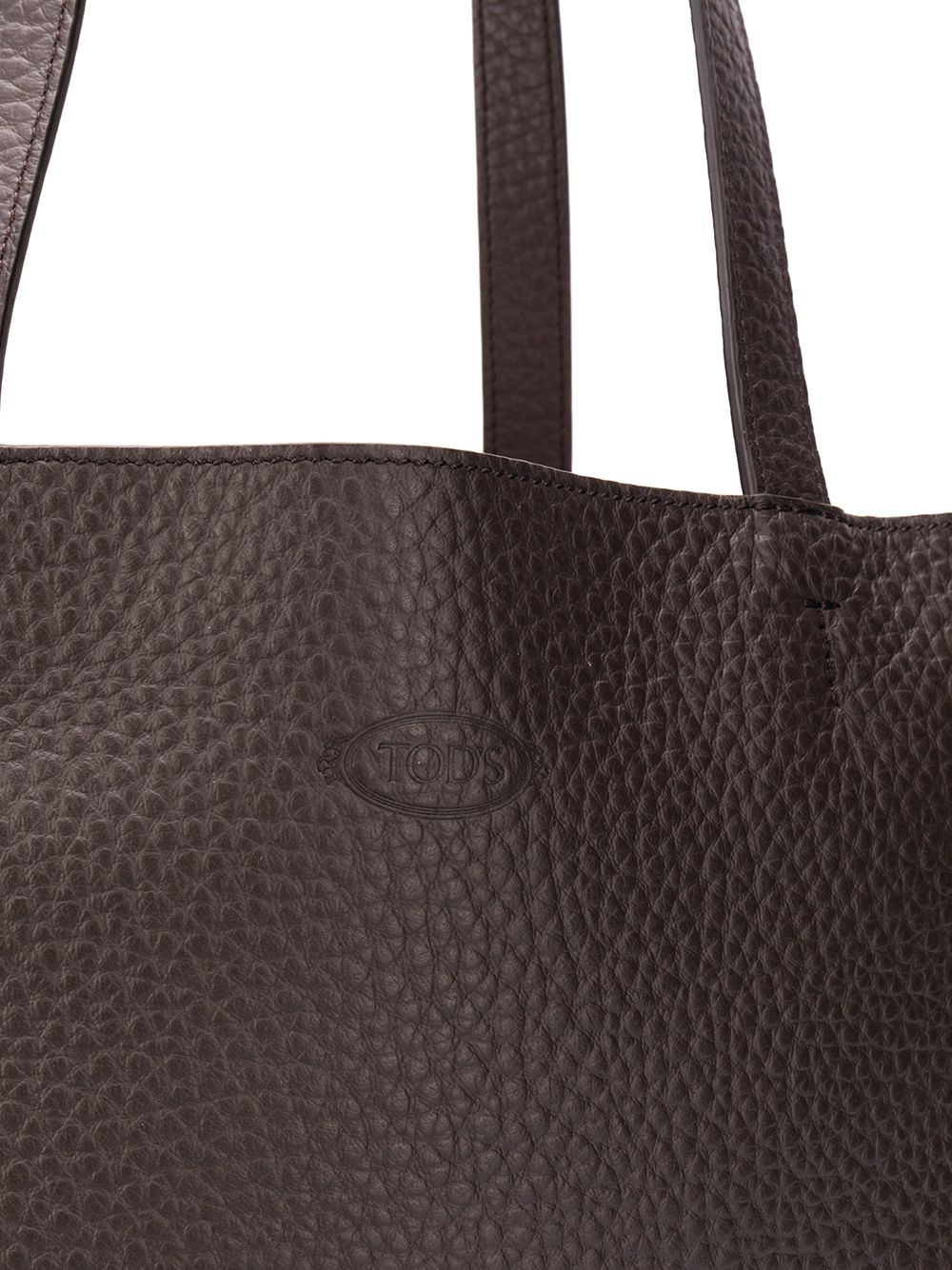 фото Tod's embossed-logo tote