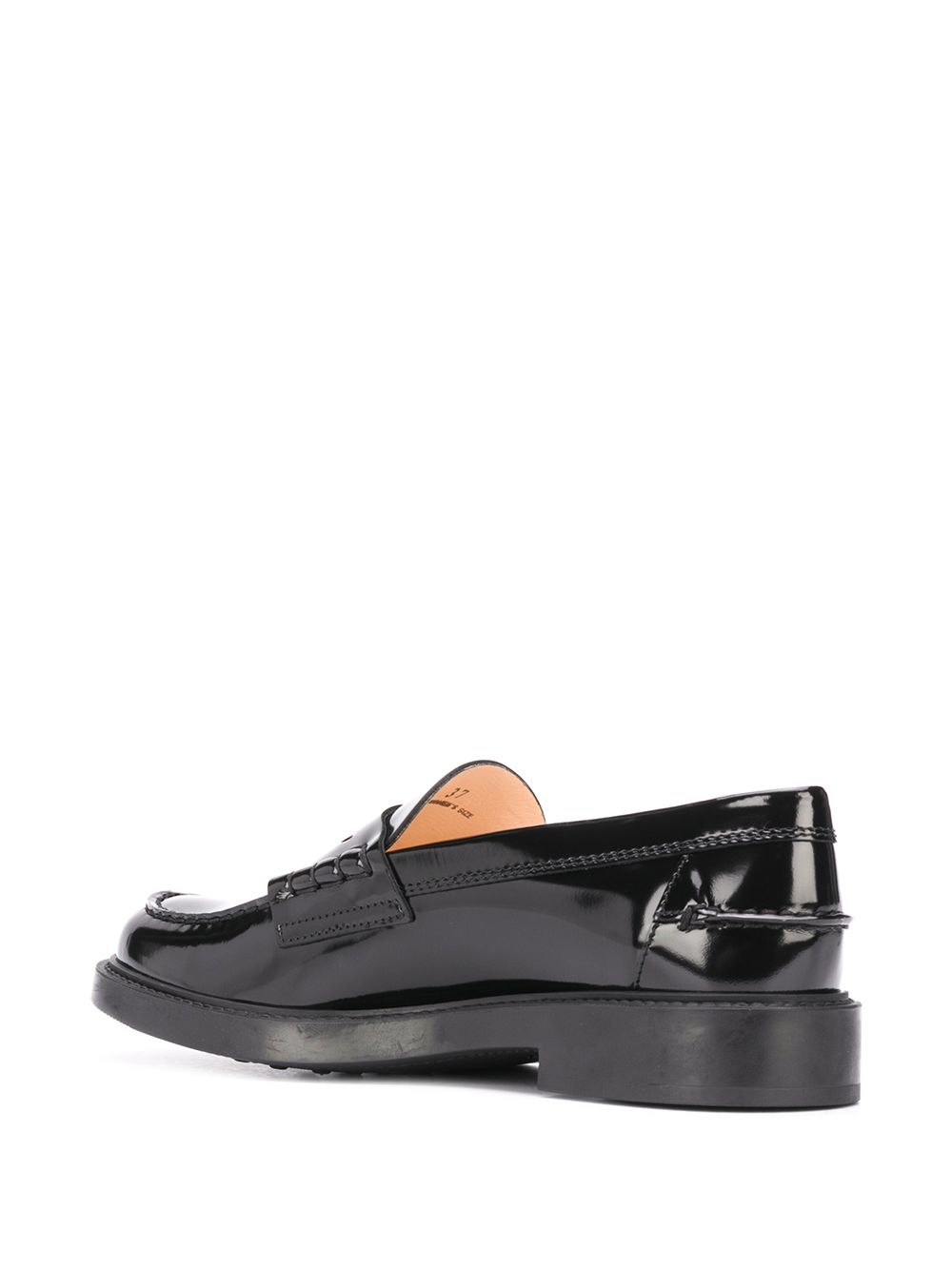 Shop Tod's patent penny loafers with Express Delivery - FARFETCH