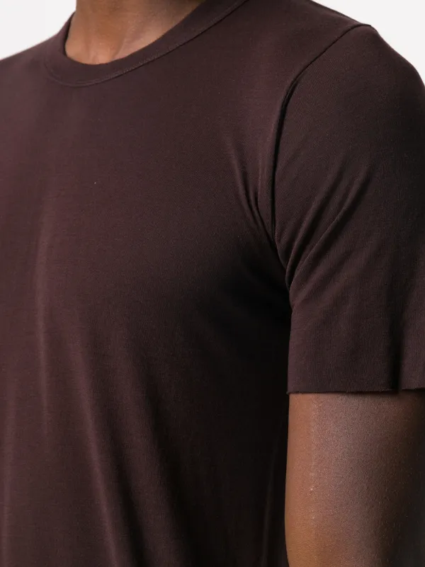 longline crew neck t shirt
