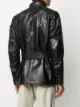 Belstaff belted leather jacket