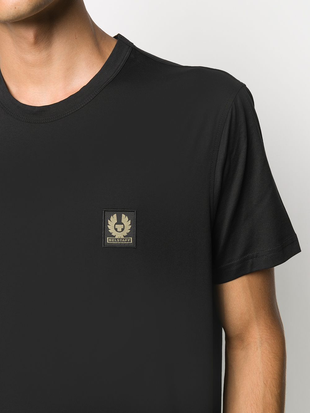 фото Belstaff logo patch t-shirt