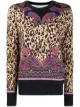 الصورة 1 من Versace Jeans Couture سويت شيرت بطبعات مختلطة