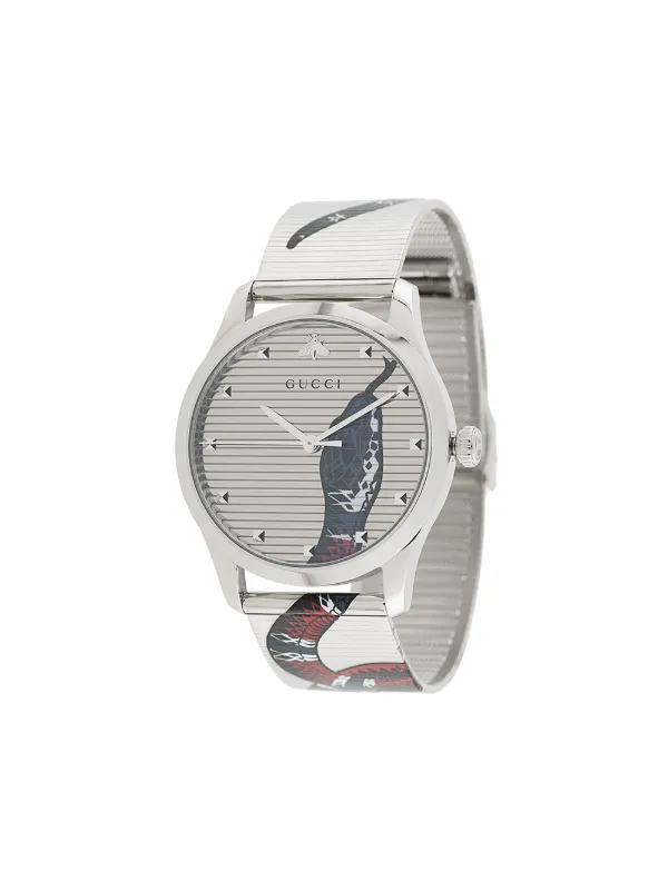 gucci g timeless snake watch