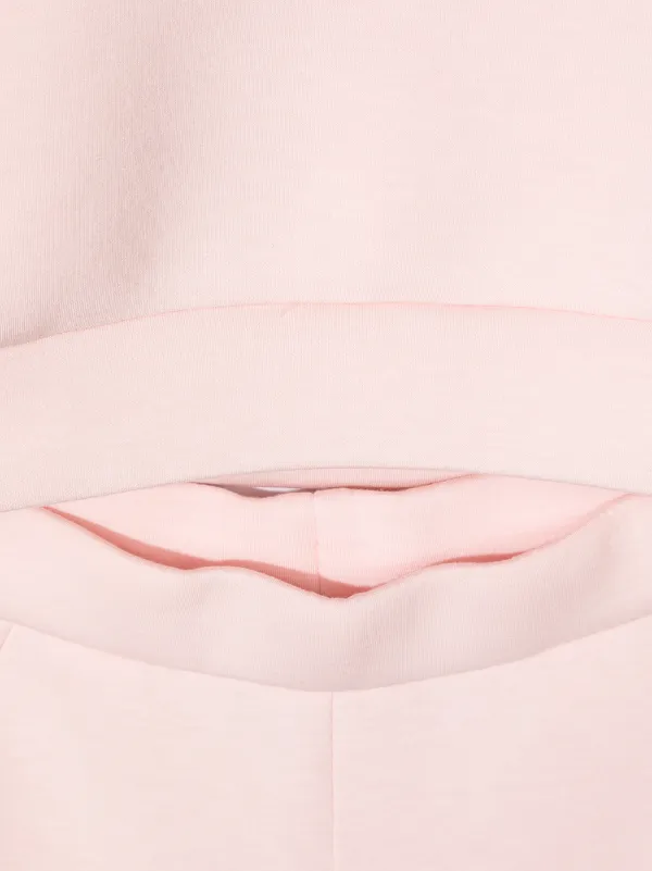 pink armani tracksuit