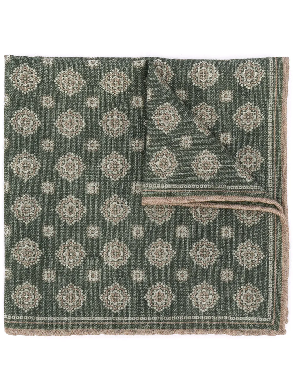 фото Eleventy tile-print pocket square