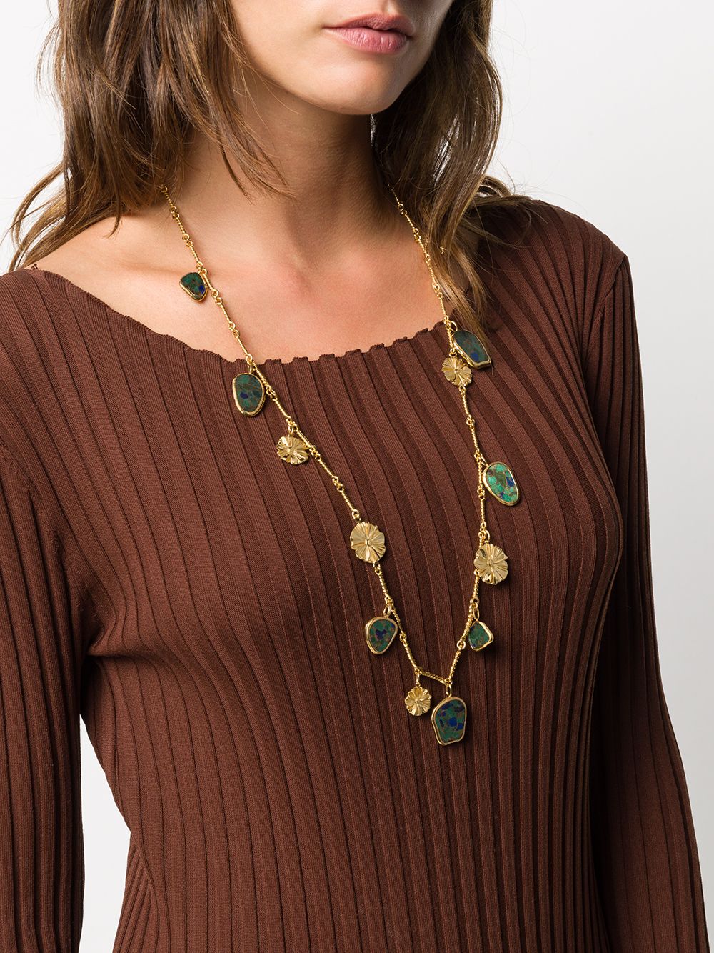 фото Aurelie bidermann paraty necklace