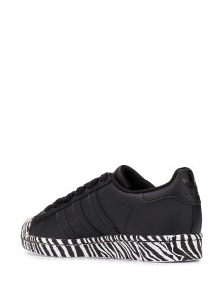 adidas superstar zebra print