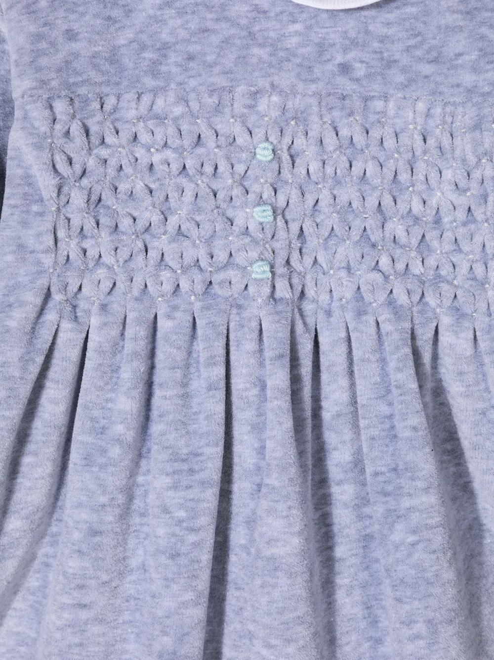 Siola Pyjama met gehaakt detail Grijs