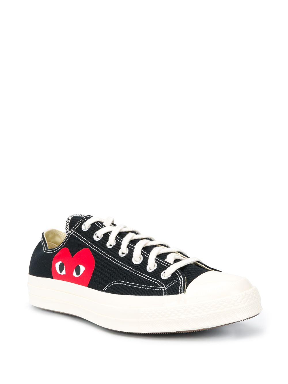 фото Comme des garçons play кеды с логотипом из коллаборации с converse