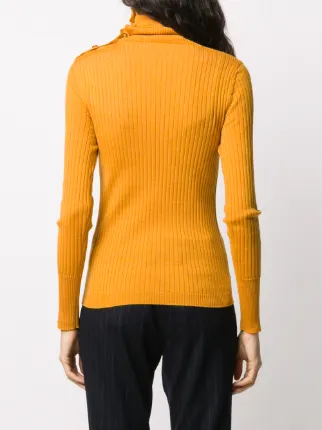 ribbed-knit virgin wool jumper展示图