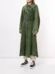 Maison Mihara Yasuhiro displace-seam A-line denim coat