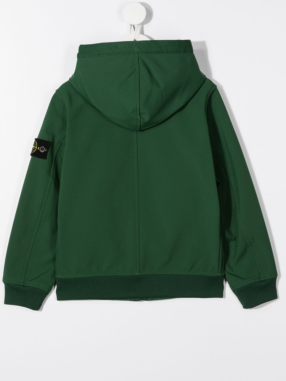 фото Stone island junior куртка с нашивкой-логотипом